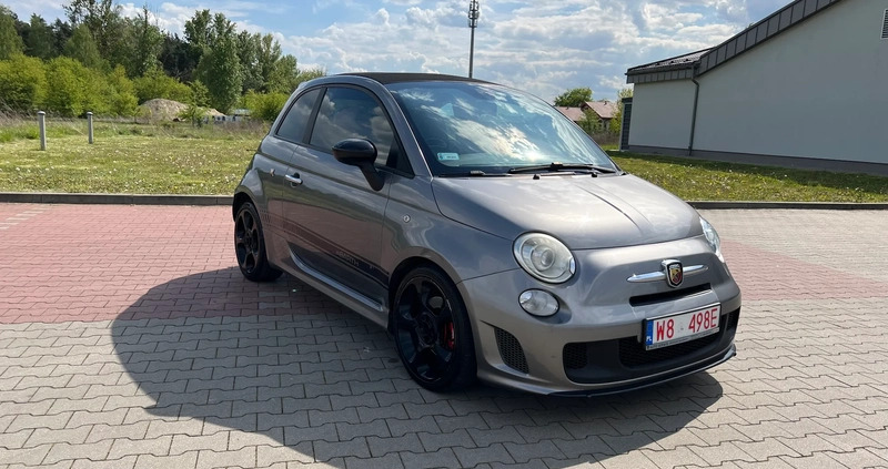 Fiat 500 cena 38000 przebieg: 130000, rok produkcji 2011 z Siedlce małe 56